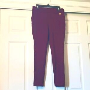 Ann Klein Burgandy pants
